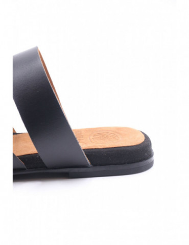 Mule Tong plate à lanières croisées-Mules-Chaussure femme Maroc
