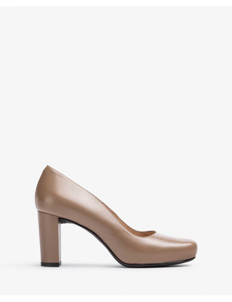 Escarpins à bout carré et plateforme-SOLDES HIVER-Chaussure femme Maroc