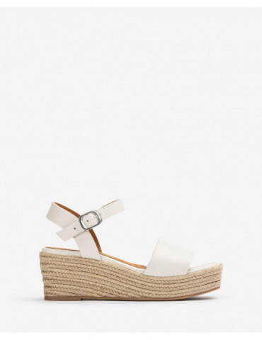 Sandale avec bloc en jute-Accueil-Chaussure femme Maroc