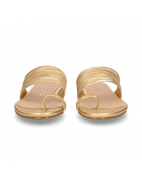 Mules à petit talon ornée de swarovsky-Outlet-Chaussure femme Maroc