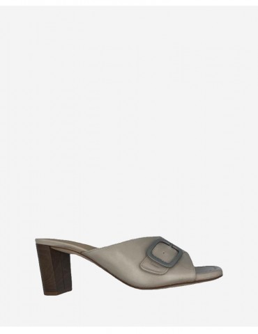 Mules avec talon en bois-Mules-Chaussure femme Maroc