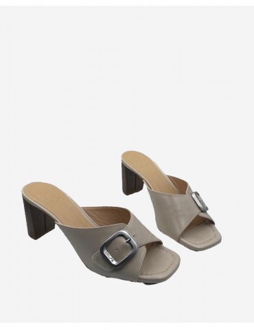 Mules avec talon en bois-Mules-Chaussure femme Maroc