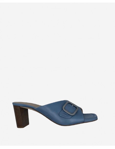 Mules avec talon en bois-Mules-Chaussure femme Maroc
