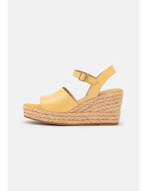 Sandale compensée avec claque large-Sandales compensées-Chaussure femme Maroc