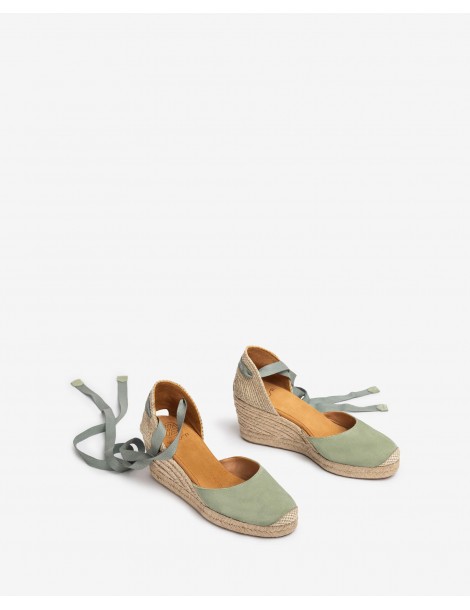 Espadrilles à lacets sur la cheville-Espadrilles-Chaussure femme Maroc