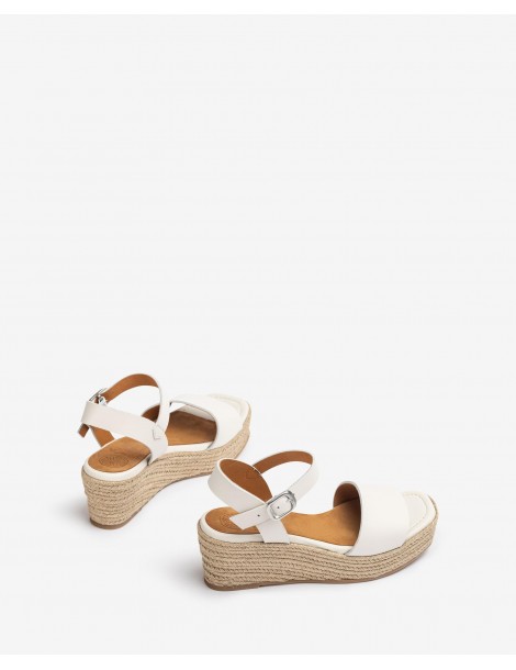 Sandale avec bloc en jute-Accueil-Chaussure femme Maroc