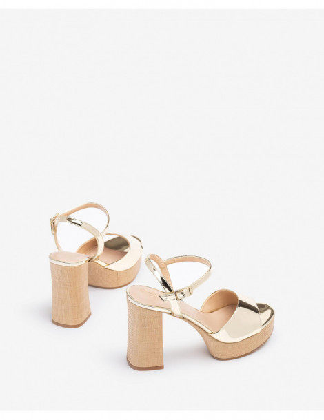 Sandales à talon haut avec plateforme-Sandales à talon-Chaussure femme Maroc