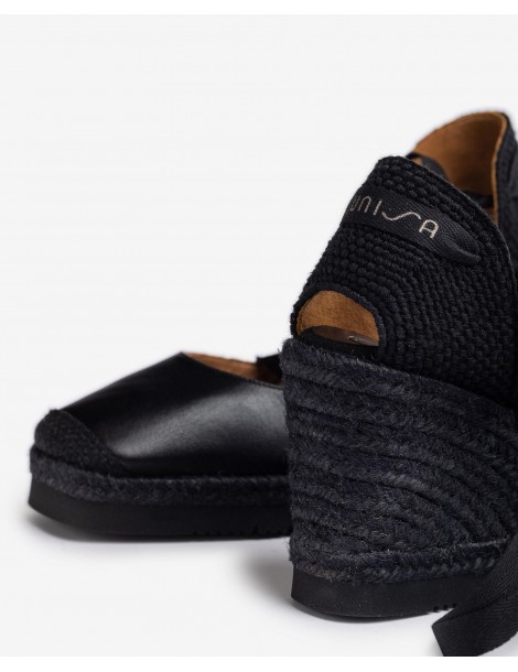 Espadrilles à bout carré-Sandales compensées-Chaussure femme Maroc