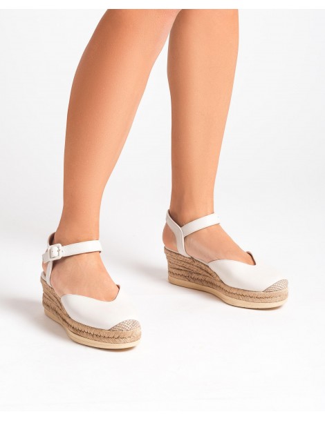 Espadrilles en cuir-Espadrilles-Chaussure femme Maroc