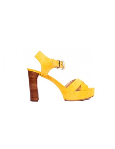 Sandales à talon haut en bois et plateforme-Accueil-Chaussure femme Maroc