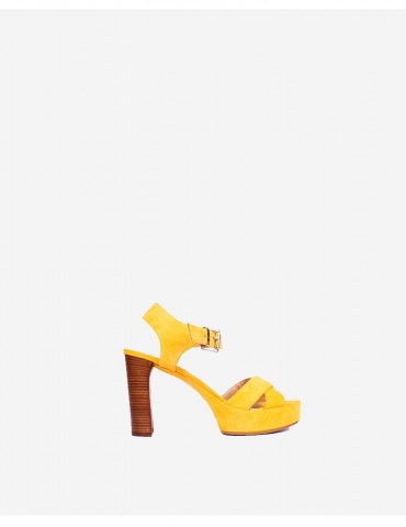 Sandales à talon haut en bois et plateforme-Accueil-Chaussure femme Maroc