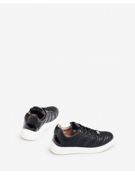 Sneakers à effet matelassé-Collection 2022-Chaussure femme Maroc