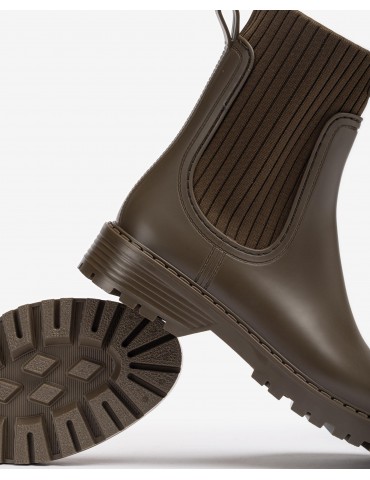 Bottines en caoutchouc-Bottes et bottines-Chaussure femme Maroc