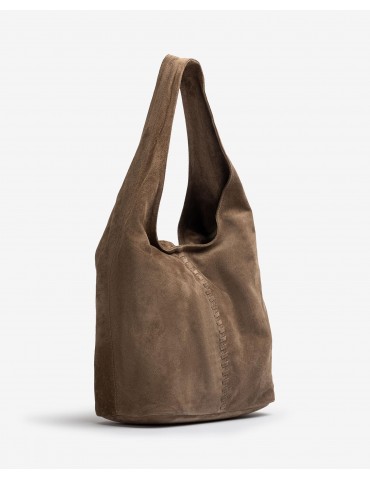 Sac bandoulière en daim-SOLDES HIVER-Chaussure femme Maroc