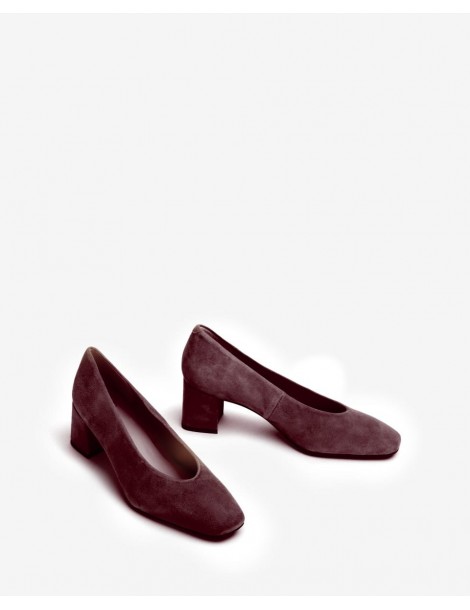Escarpins à talon large-Escarpins-Chaussure femme Maroc