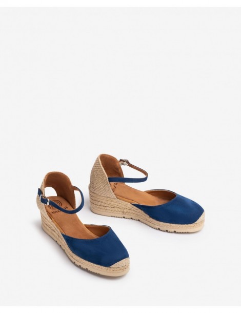 Espadrilles à dessus en daim-Espadrilles-Chaussure femme Maroc