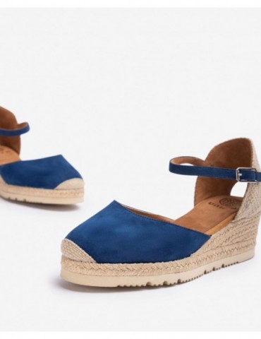 Espadrilles à dessus en daim-Espadrilles-Chaussure femme Maroc