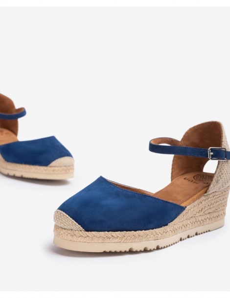 Espadrilles à dessus en daim-Espadrilles-Chaussure femme Maroc