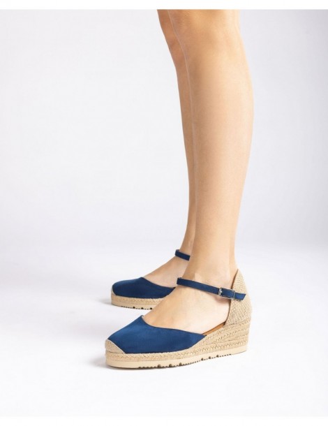 Espadrilles à dessus en daim-Espadrilles-Chaussure femme Maroc