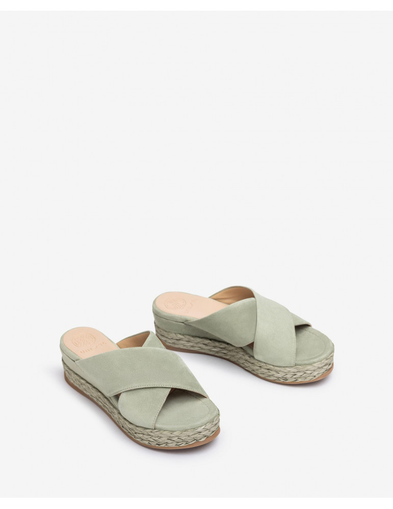 Mules en daim online femme