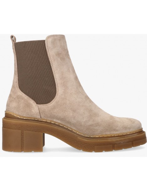 Bottines Chelsea en daim-Bottes et bottines-Chaussure femme Maroc