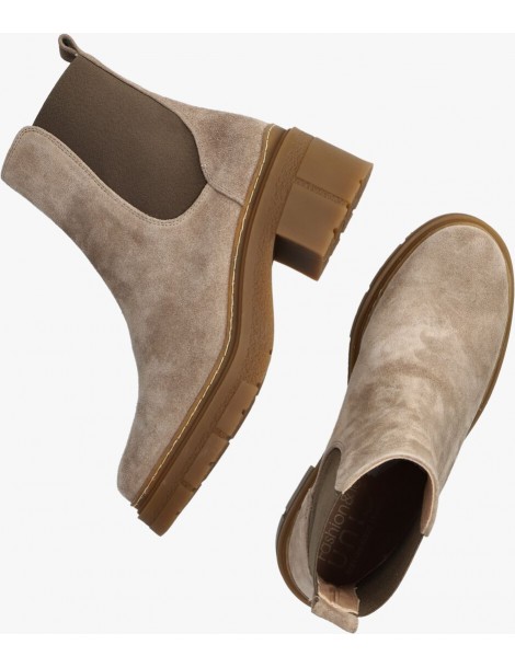 Bottines Chelsea en daim-Bottes et bottines-Chaussure femme Maroc