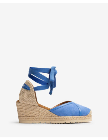 Espadrilles fermées contrasté