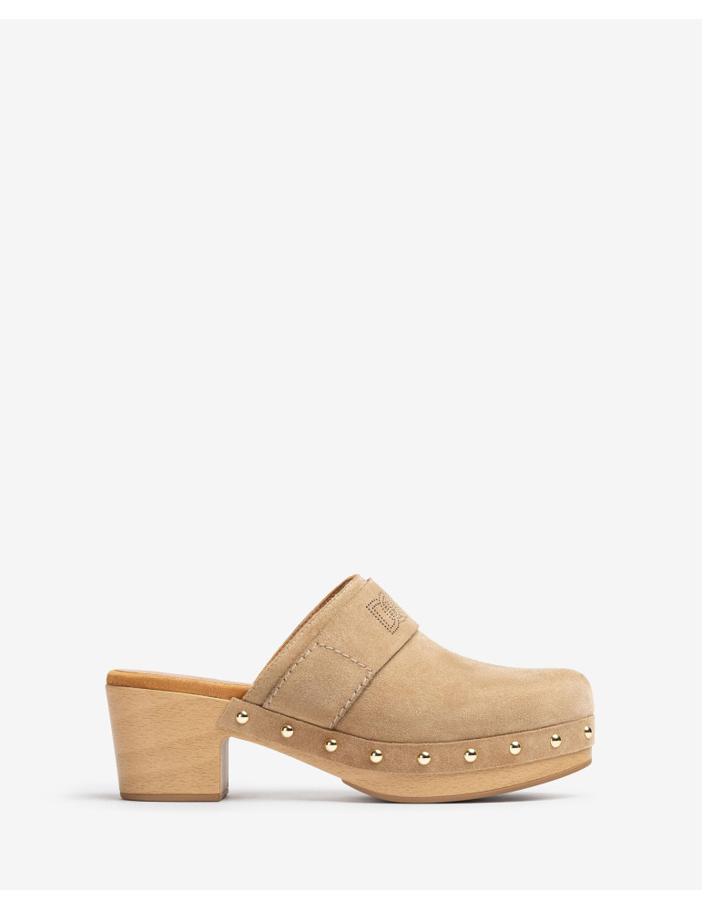 Sabot en daim-Chaussures Femme-Chaussure femme Maroc