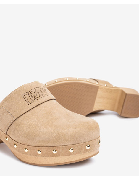 Sabot en daim-Chaussures Femme-Chaussure femme Maroc