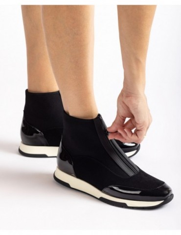 Bottines de sport SuperSoft® noires-SOLDES HIVER-Chaussure femme Maroc