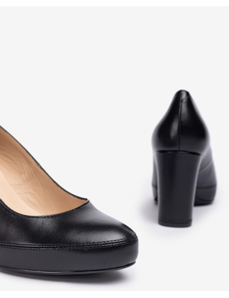 Escarpins avec détails de couture-Escarpins-Chaussure femme Maroc