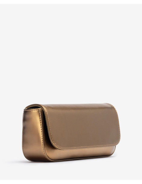 Sac à main en tissu effet miroir mat bronze-Collection été-Chaussure femme Maroc