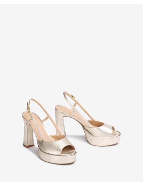 Sandales avec plateforme et talon haut-Collection été-Chaussure femme Maroc