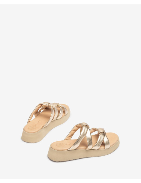 Mules avec des brides rembourrées-Soldes été-Chaussure femme Maroc