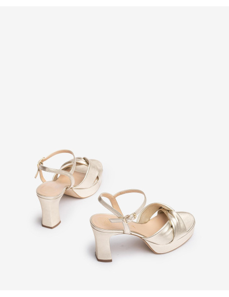 Sandales à brides larges croisées-Sandales-Chaussure femme Maroc