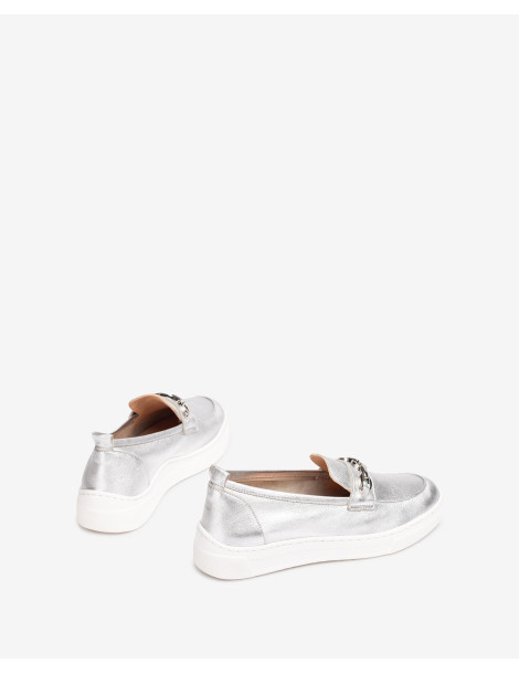 Mocassins avec semelle sport.-Collection été-Chaussure femme Maroc