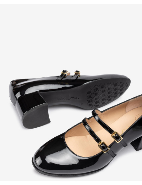 Babies en vernis noir-Babies-Chaussure femme Maroc