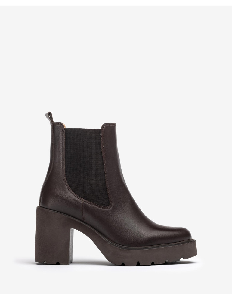 Bottines Chelsea SuperLight Marron-Collection hiver-Chaussure femme Maroc