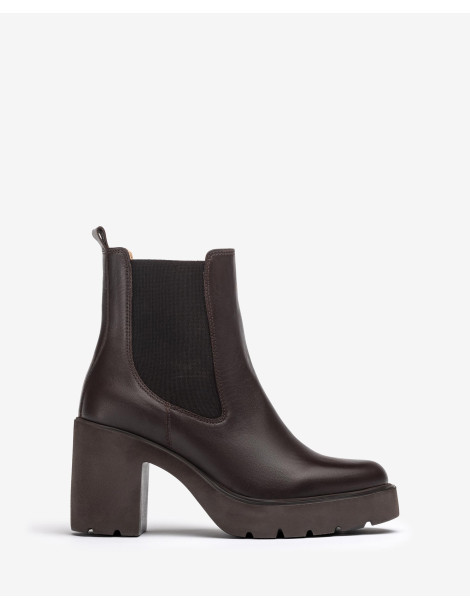 Bottines Chelsea SuperLight Marron-Collection hiver-Chaussure femme Maroc