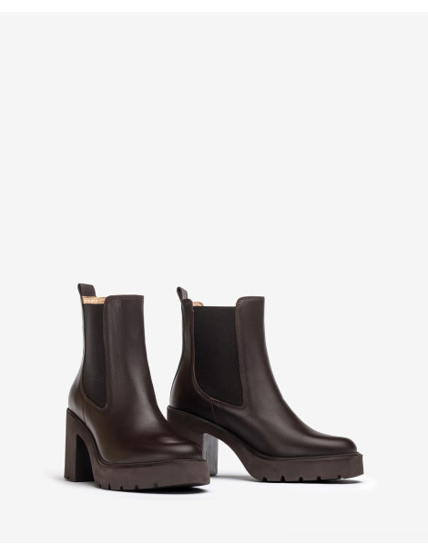 Bottines Chelsea SuperLight Marron-Collection hiver-Chaussure femme Maroc