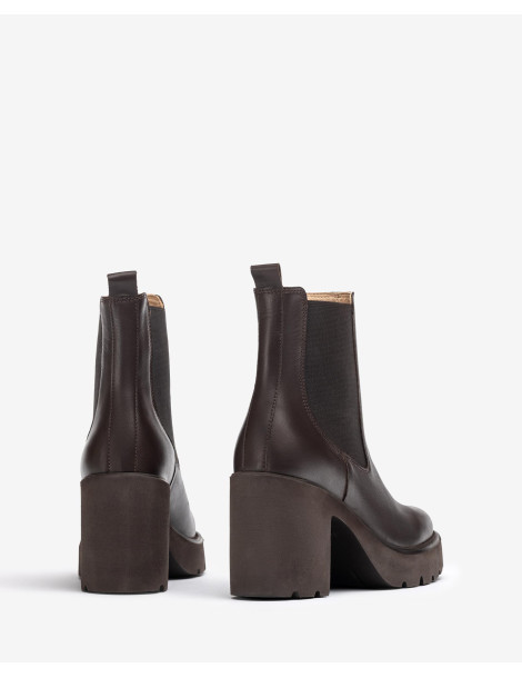 Bottines Chelsea SuperLight Marron-Collection hiver-Chaussure femme Maroc