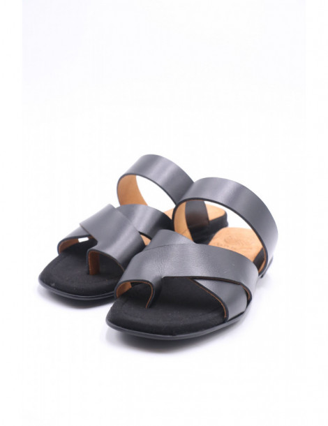 Mule Tong plate à lanières croisées-Mules-Chaussure femme Maroc