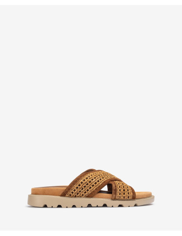 Mules avec semelle track...