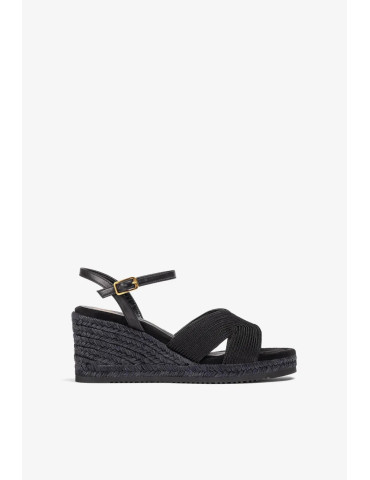 Espadrille à pointe carrée...