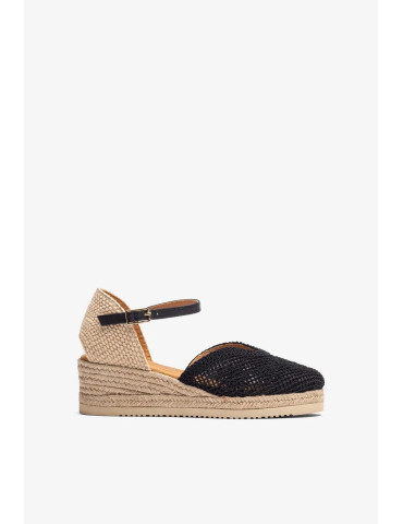 Espadrilles en tissu brodé...