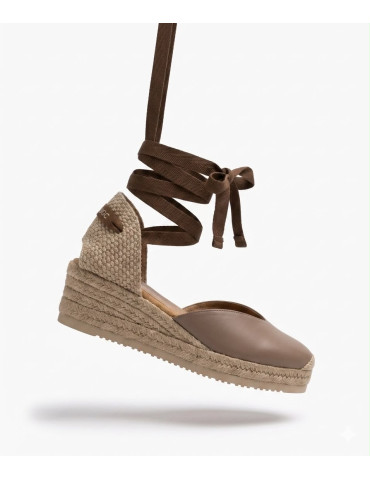 Espadrilles basses à lacets...