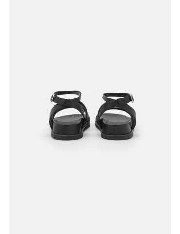 Sandale semelle couleur assortie-Sandales plates-Chaussure femme Maroc