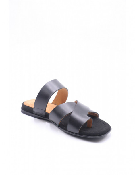 Mule Tong plate à lanières croisées-Mules-Chaussure femme Maroc
