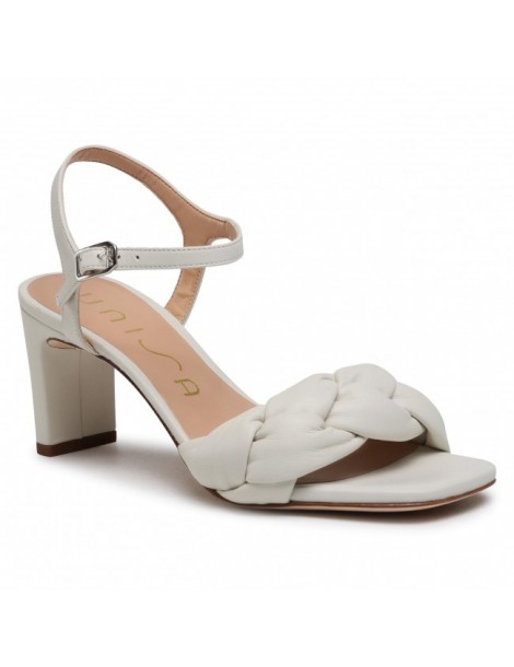 Sandales en cuir à talon fin-Sandales à talon-Chaussure femme Maroc